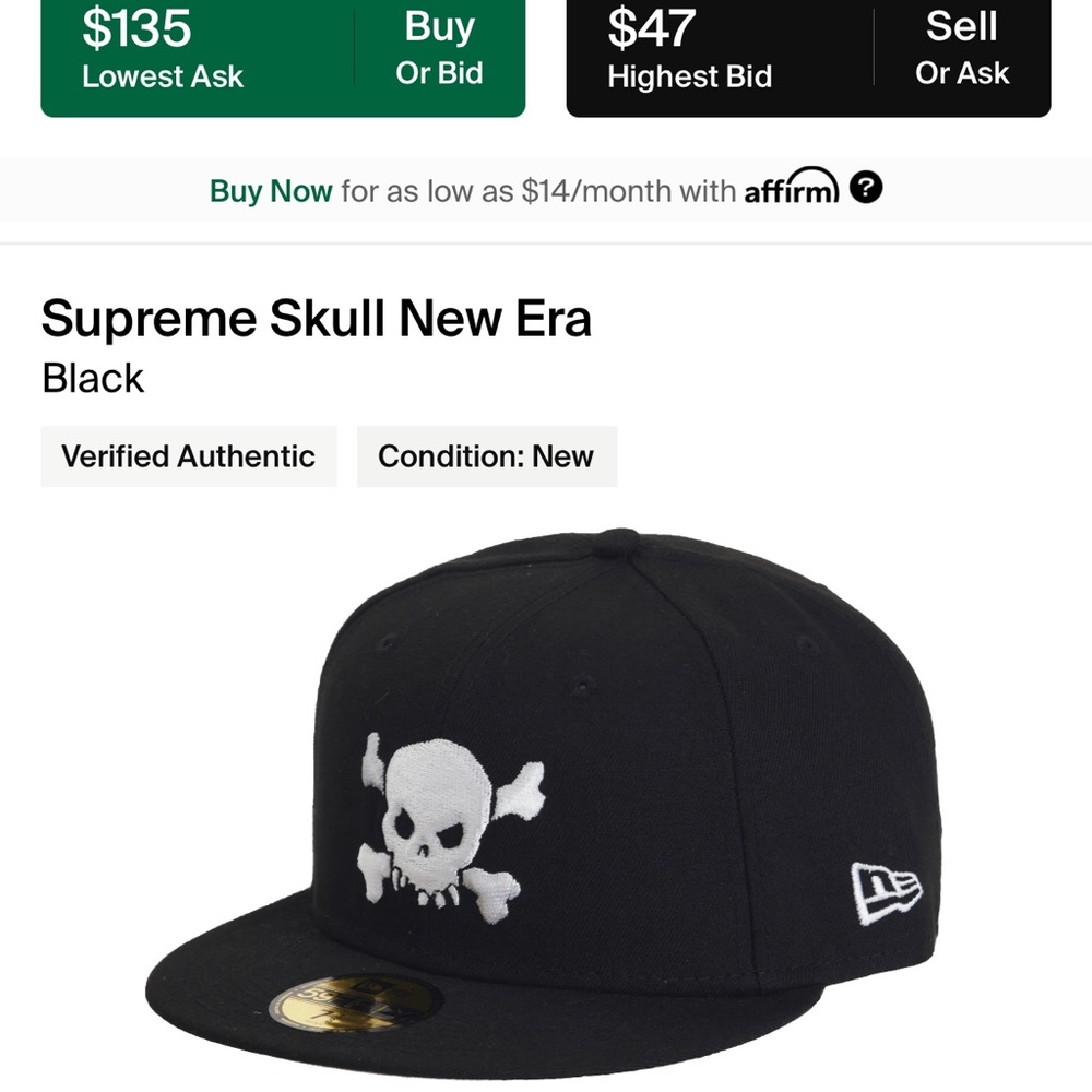 Supreme hat